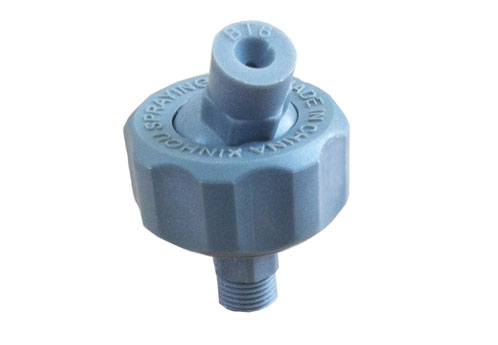 XH26988 clamp nozzle with hollow cone spray